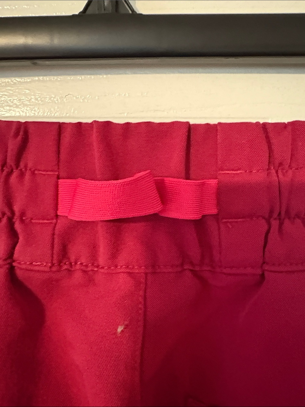 Figs Drawstring Cargo Pants - Bright Raspberry - Picture 4 of 6